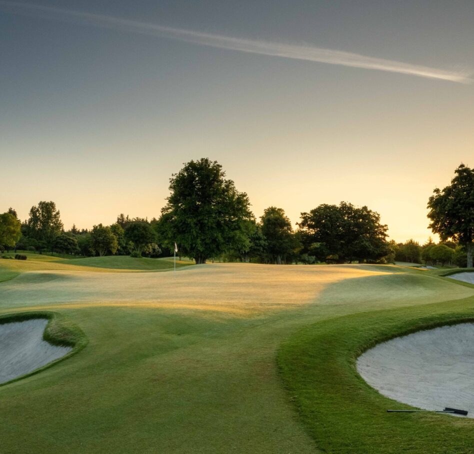 Druids Glen 2023 May27 9 green sunrise 3048