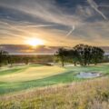 Druids Heath 2022 Sept 1 green from 9 tee 5 6136