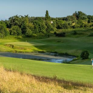Druids Heath 2023 July10 13 approach golfer 2 3739