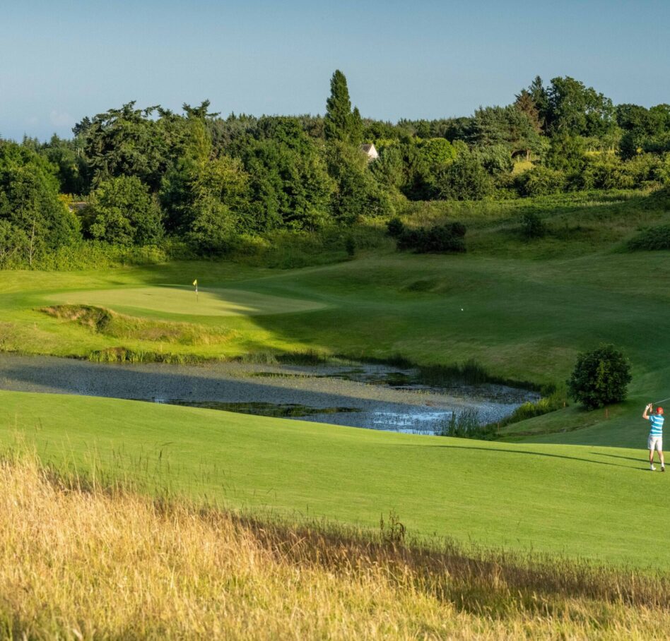 Druids Heath 2023 July10 13 approach golfer 2 3739